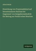 Einwirkung von Propionaldehyd auf bernsteinsaures Natrium bei Gegenwart von Essigsäureanhydrid: Ein Beitrag zur Perkin'schen Reaction