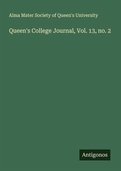 Cover Queen's College Journal, Vol. 13, no. 2