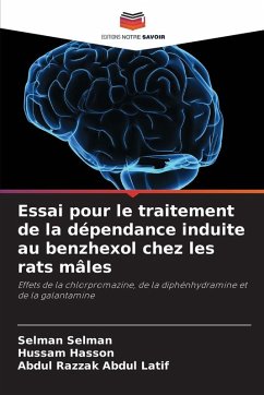 Cover Essai pour le traitement de la dépendance induite au benzhexol chez les rats mâles