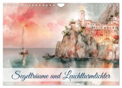 Cover Segelträume und Leuchtturmlichter (Wandkalender 2026 DIN A4 quer), CALVENDO Monatskalender