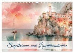 Cover Segelträume und Leuchtturmlichter (Wandkalender 2026 DIN A3 quer), CALVENDO Monatskalender