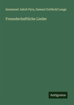 Cover Freundschaftliche Lieder