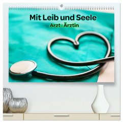 Mit Leib und Seele - Arzt: Ärztin (hochwertiger Premium Wandkalender 2026 DIN A2 quer), Kunstdruck in Hochglanz Cover Mit Leib und Seele - Arzt: Ärztin (hochwertiger Premium Wandkalender 2026 DIN A2 quer), Kunstdruck in Hochglanz