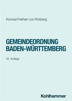 Cover Gemeindeordnung Baden-Württemberg (eBook, PDF)