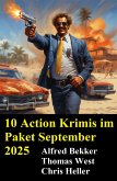 10 Action Krimis im Paket September 2025 (eBook, ePUB)