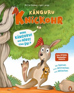 Känguru Knickohr - Huhu, Känguru! Was hörst denn du?   (Mängelexemplar) - Sabbag, Britta