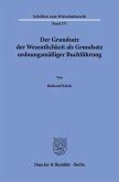 Der Grundsatz der Wesentlichkeit als Grundsatz ordnungsmäßiger Buchführung