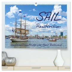 SAIL Amsterdam (hochwertiger Premium Wandkalender 2026 DIN A2 quer), Kunstdruck in Hochglanz