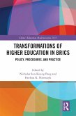 Transformations of Higher Education in BRICS (eBook, ePUB)