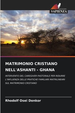 Cover MATRIMONIO CRISTIANO NELL'ASHANTI - GHANA