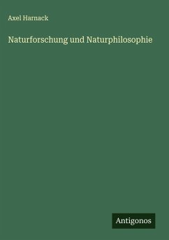 Naturforschung und Naturphilosophie Cover Naturforschung und Naturphilosophie