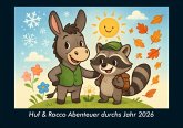 Huf & Rocco Abenteuer durchs Jahr 2026 Fotokalender DIN A5