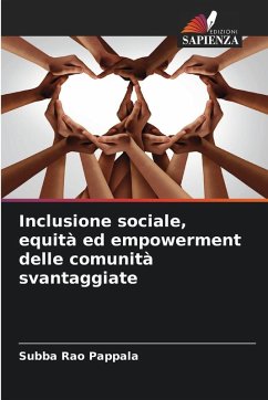 Cover Inclusione sociale, equità ed empowerment delle comunità svantaggiate