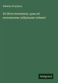 De libris terentianis, quae ad recensionem callipianam redeunt