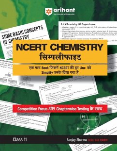 Cover Arihant NCERT CHEMISTRY Simplified Class 11th