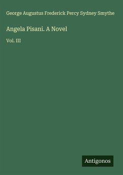Cover Angela Pisani. A Novel