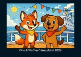 Finn & Wuff auf Kreuzfahrt 2026 Fotokalender DIN A4