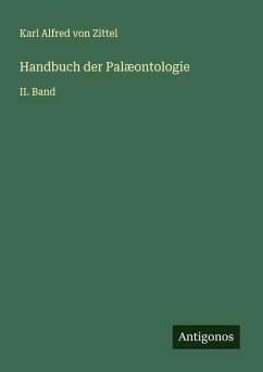 Cover Handbuch der Palæontologie