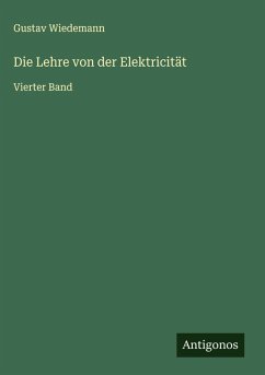Cover Die Lehre von der Elektricität