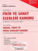 Fikir ve Sanat Eserleri Kanunu
