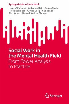 Cover Social Work in the Mental Health Field