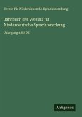 Jahrbuch des Vereins für Niederdeutsche Sprachforschung