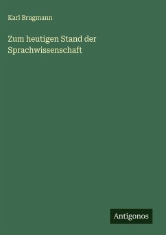 Cover Zum heutigen Stand der Sprachwissenschaft