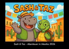Cover Sash & Taz - Abenteuer in Mexiko 2026 Fotokalender DIN A3