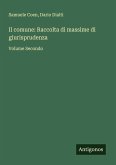 Il comune: Raccolta di massime di giurisprudenza