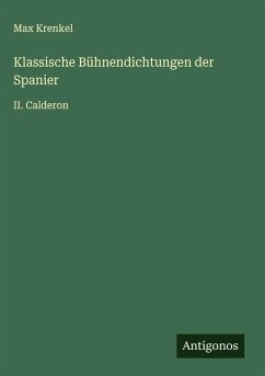 Cover Klassische Bühnendichtungen der Spanier