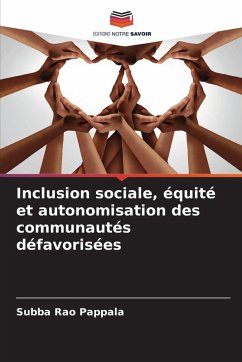 Cover Inclusion sociale, équité et autonomisation des communautés défavorisées
