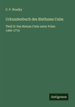 Cover Urkundenbuch des Bisthums Culm