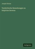 Textkritische Bemerkungen zu Sulpicius Severus Textkritische Bemerkungen zu Sulpicius Severus