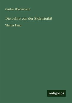 Cover Die Lehre von der Elektricität