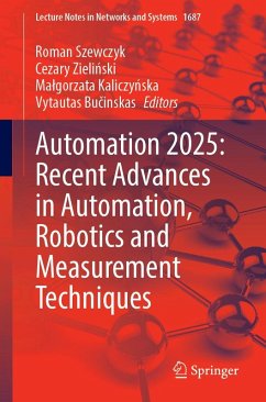Cover Automation 2025: Recent Advances in Automation, Robotics and Measurement Techniques