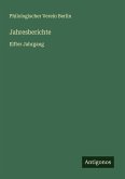 Jahresberichte Jahresberichte