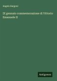 IX gennaio commemorazione di Vittorio Emanuele II