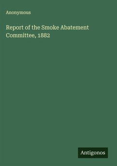 Cover Report of the Smoke Abatement Committee, 1882