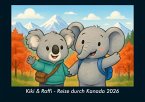 Kiki & Raffi - Reise durch Kanada 2026 Fotokalender DIN A5