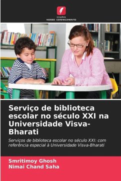 Cover Serviço de biblioteca escolar no século XXI na Universidade Visva-Bharati