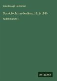 Norsk forfatter-lexikon, 1814-1880