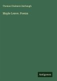 Maple Leave. Poems