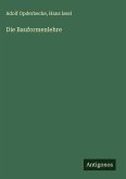 Die Bauformenlehre