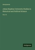 Johns Hopkins University Studies in Historical and Political Science