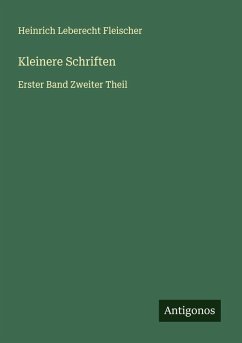 Cover Kleinere Schriften