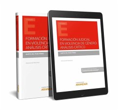 Cover Formación judicial en violencia de género: análisis crítico (Papel + e-book)