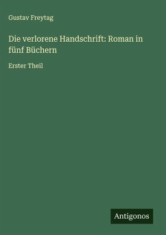 Cover Die verlorene Handschrift: Roman in fünf Büchern