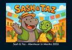 Sash & Taz - Abenteuer in Mexiko 2026 Fotokalender DIN A4