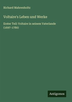 Cover Voltaire's Leben und Werke