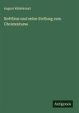 Boëthius und seine Stellung zum Christentume